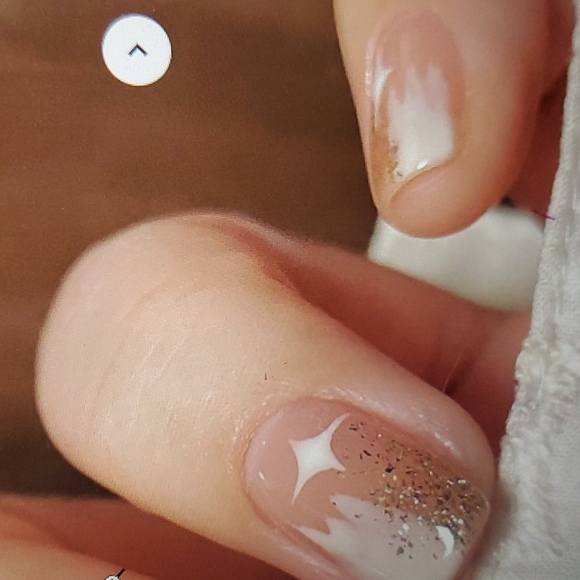 Press On Nail 24 Pieces Star Pattern False Nails - Picture 3 of 6